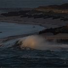 Düne Helgoland bei Sturm   . . .