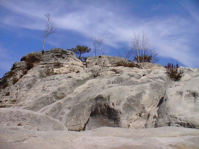 Düne im Sandstein