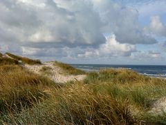 Düne mit Blick aufs Meer