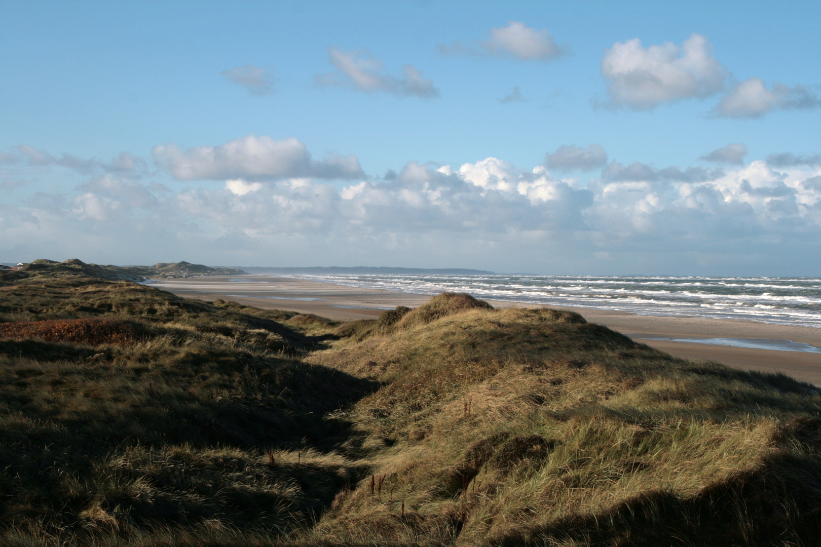 Düne ... Strand ... Meer ... Wolken