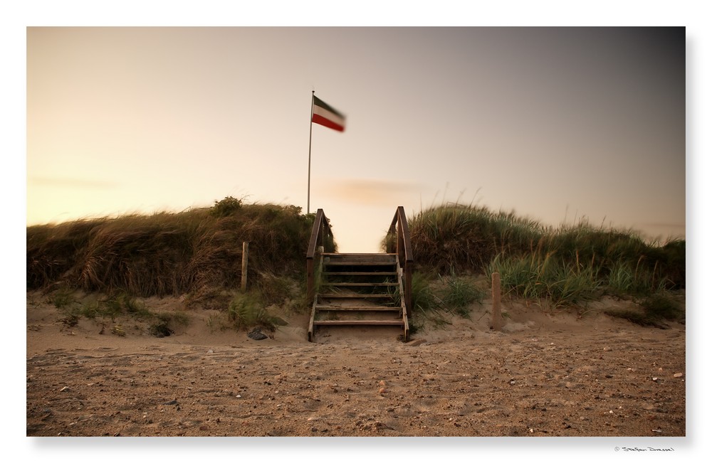 Dünen am Strand bei Wulfen (Fehmarn) m. Graufilter