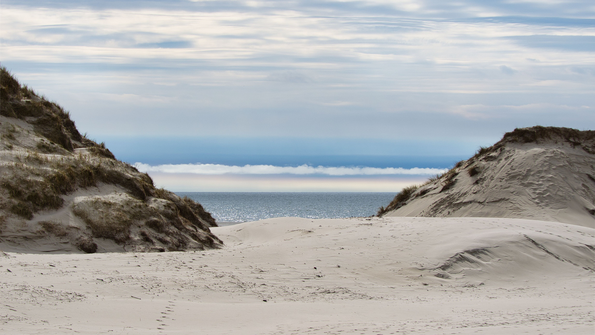 Dünen Amrum Meerblick