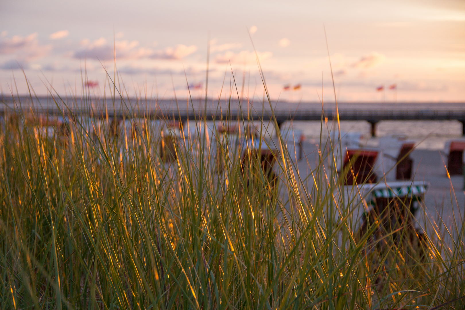 Dünen bei Sonnenaufgang