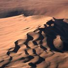 Dünen der Namib-Wüste im Abendlicht