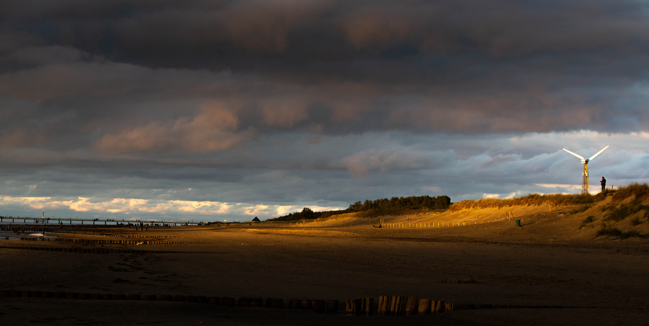 Dünen im Abendlicht