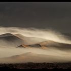 Dünen im Nebel