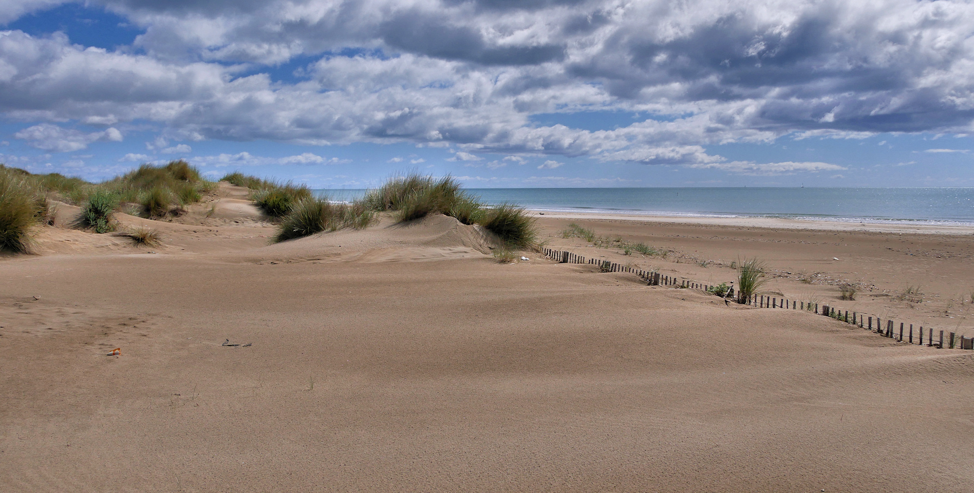 Dünen... Strand... und Meer...