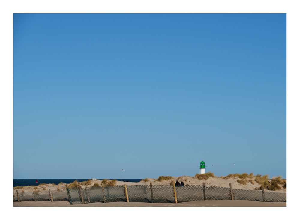 Dünen und Leuchtturm