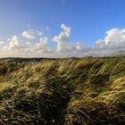 Dünen und Wolken