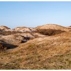 Dünen unter blauem Himmel