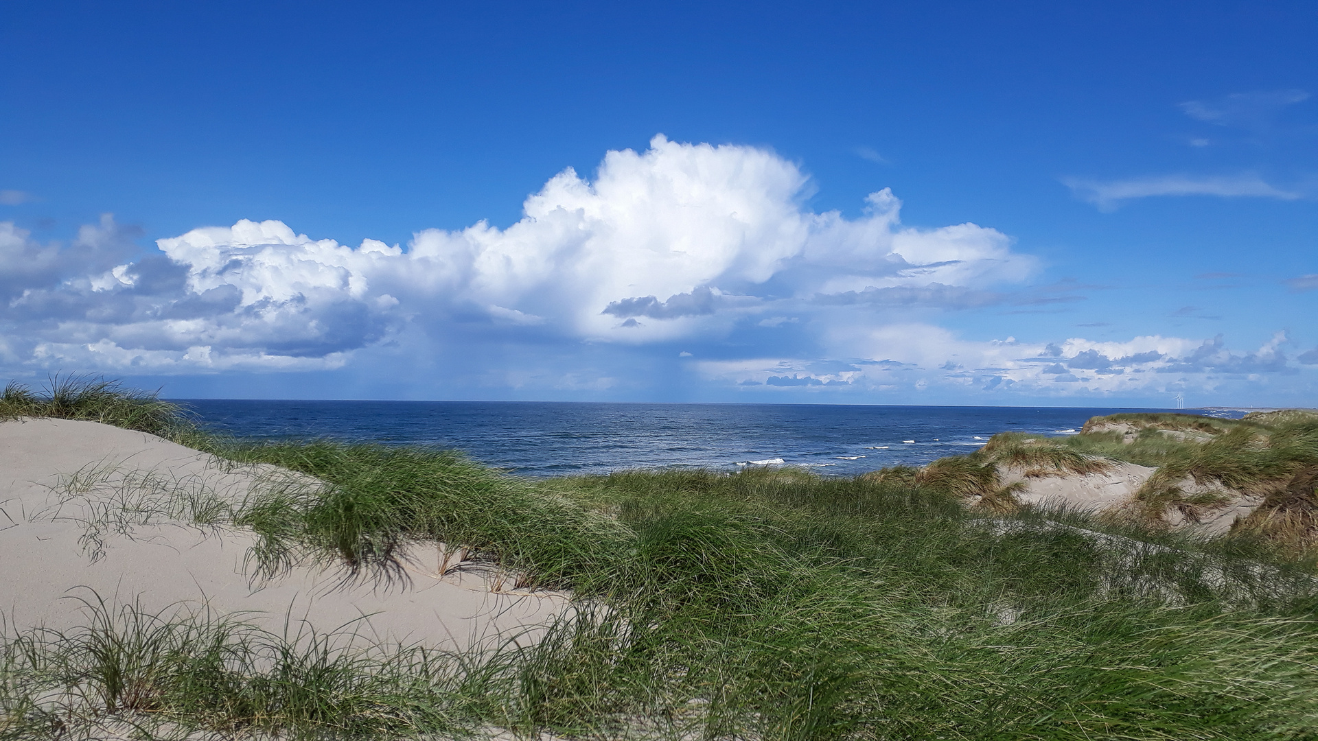 Dünen & Wolken