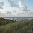 Dünenblick auf die Nordsee