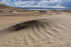 Dünenlandschaft am Yarlung Tsampo