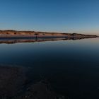 Dünenlandschaft gespiegelt