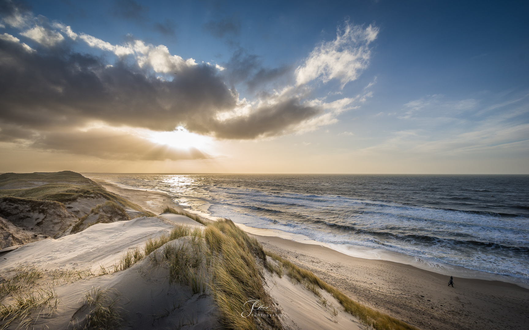 Dünenlandschaft im Norden von Dänemark... Natur und frische Seeluft...