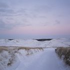 Dünenlandschaft im Winter