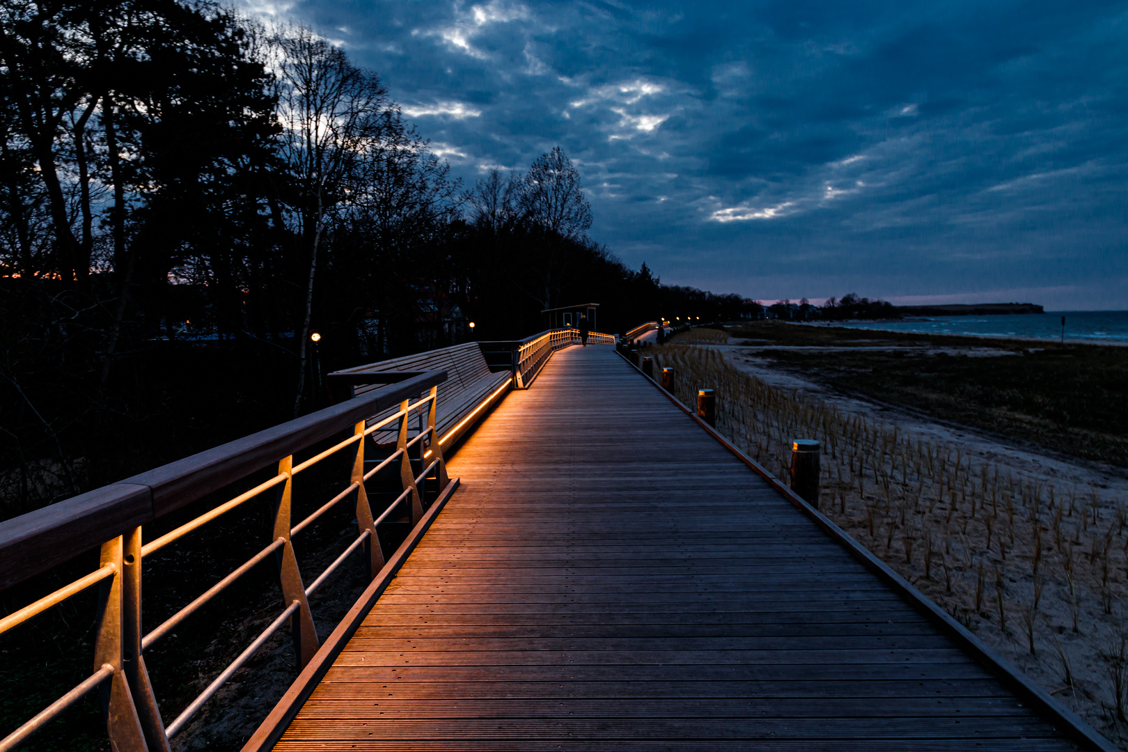 Dünenpromenade am Strand von Boltenhagen