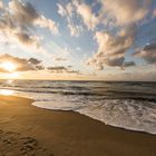 Dünenstrand in Groede Niederlande