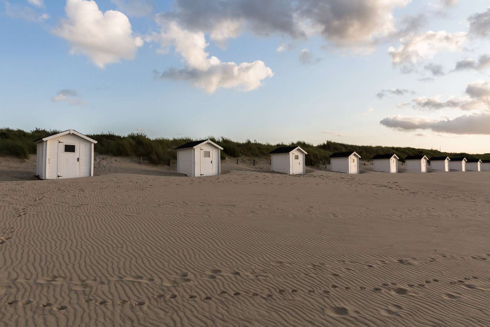 Dünenstrand in Groede Niederlande