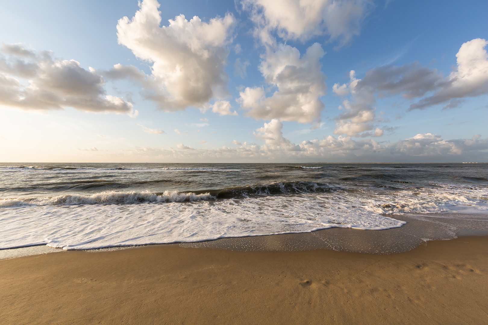 Dünenstrand in Groede Niederlande