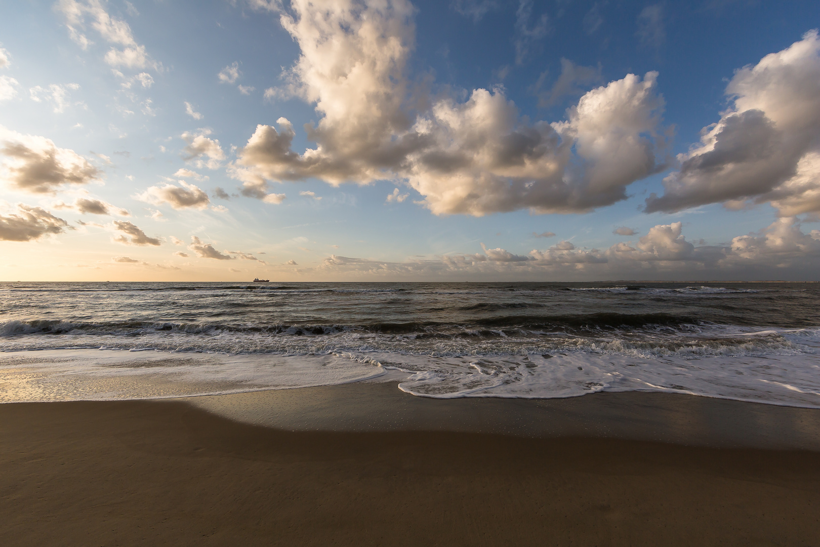 Dünenstrand in Groede Niederlande