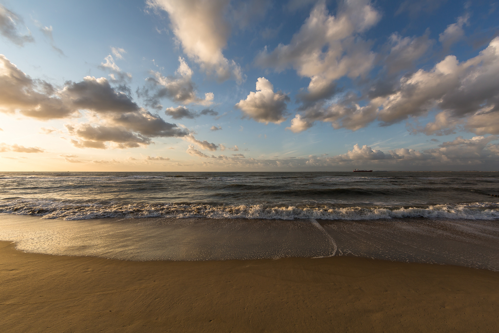 Dünenstrand in Groede Niederlande