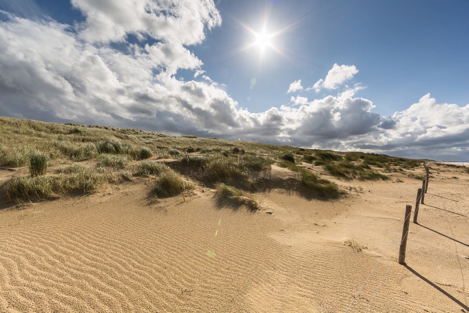 Dünenstrand in Julianadorp Den Helder Niederlande