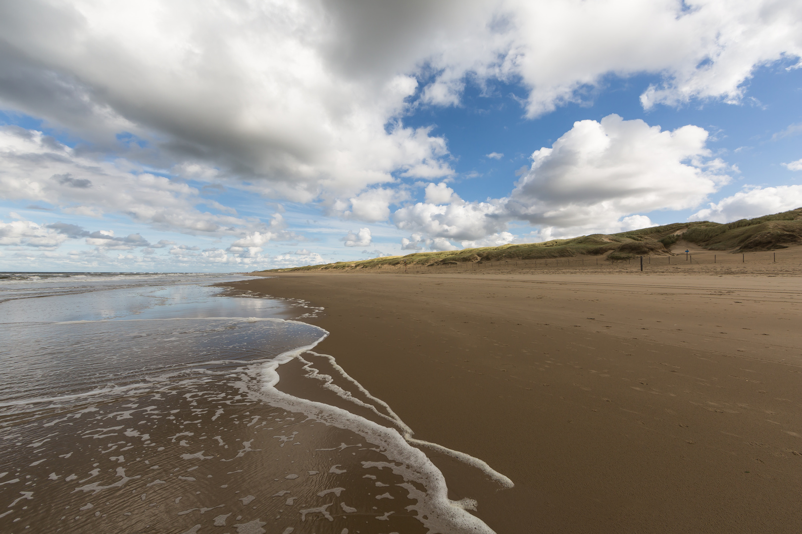 Dünenstrand in Julianadorp Den Helder Niederlande