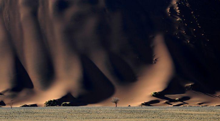 Duenenwand/Sossus Vlei Namibia -Dune Wall at Sossusvlei Namibia