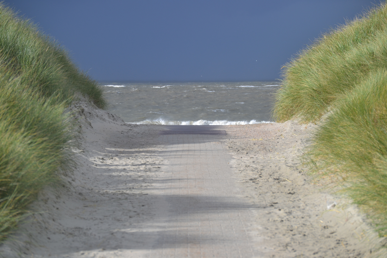 Dünenweg zum Meer auf Norderney