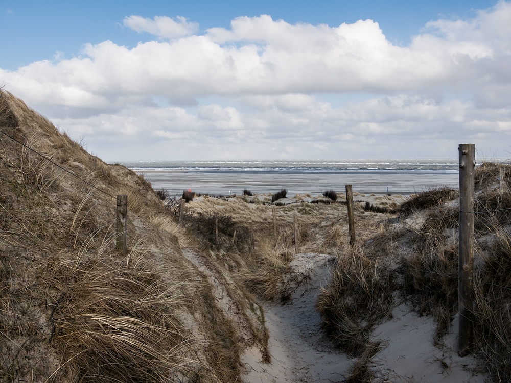 Dünenweg zum Nordstrand