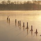 Dünnes Eis auf dem Kellersee