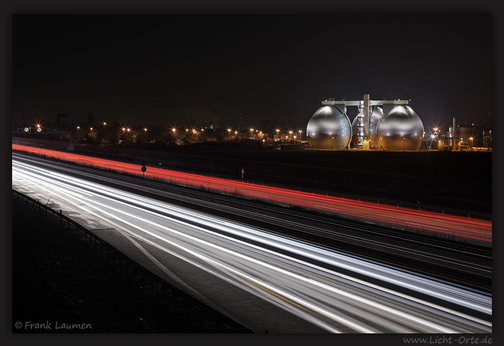 Düren Klärwerk an der A4