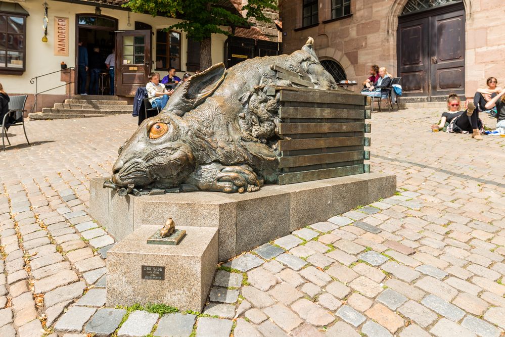 Dürer-Hase in Nürnberg 13