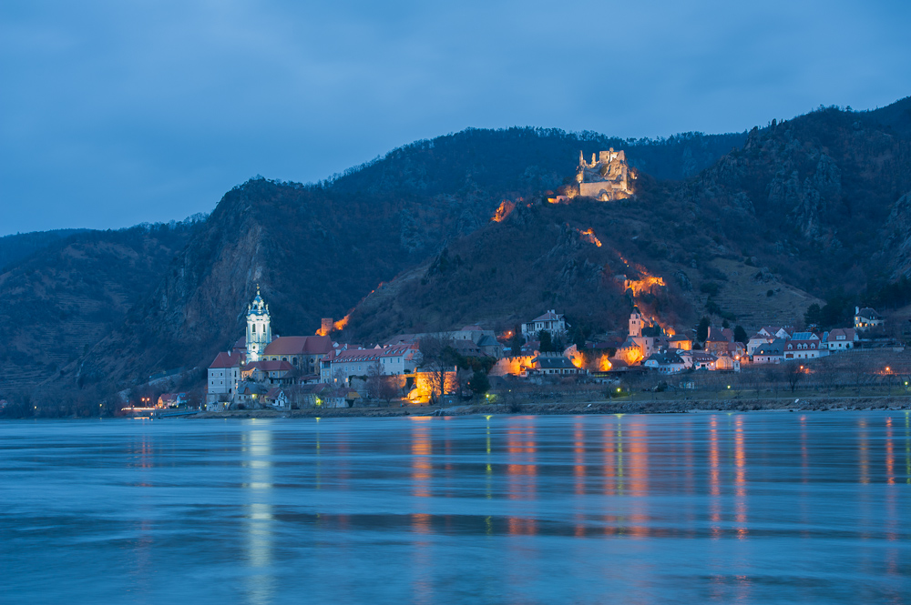 Dürnstein am Abend