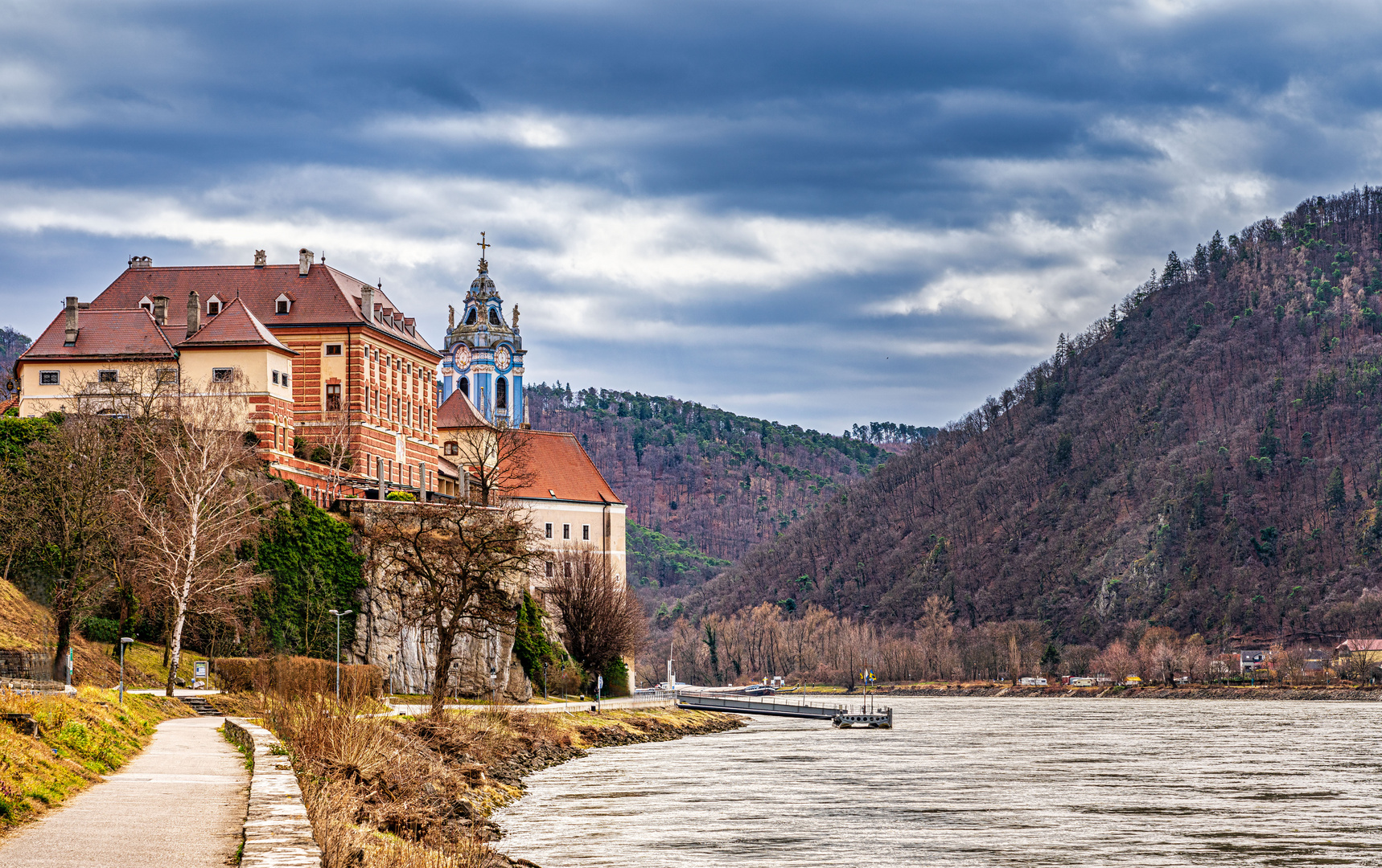 Dürnstein im Februar