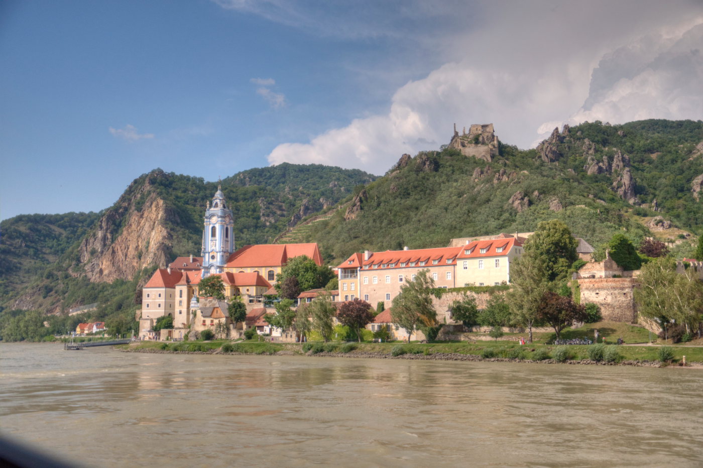 Dürnstein vom Schiff