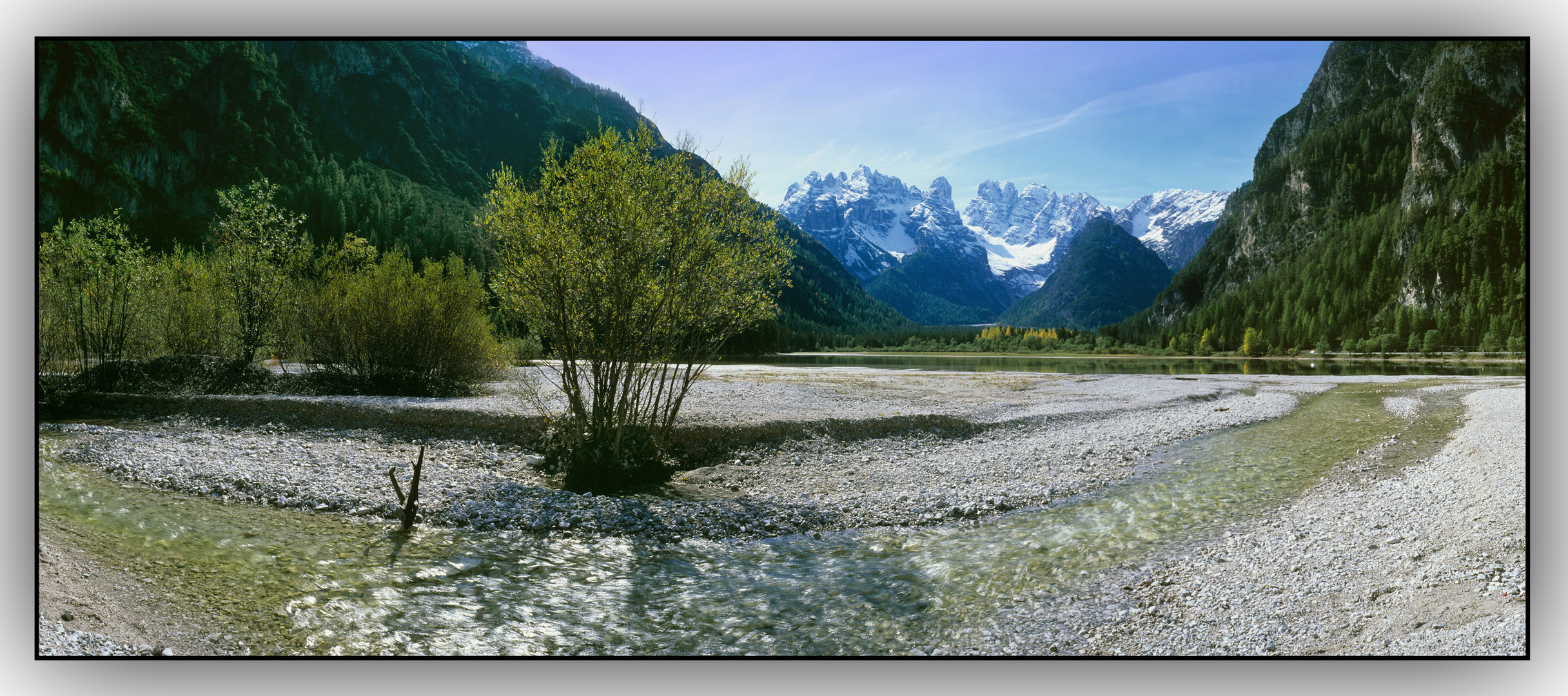 Dürrensee-Höhlensteinertal-Mit Blick auf M.Christallo Gruppe-Dolomiten