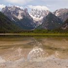 Dürrensee in den Dolomiten