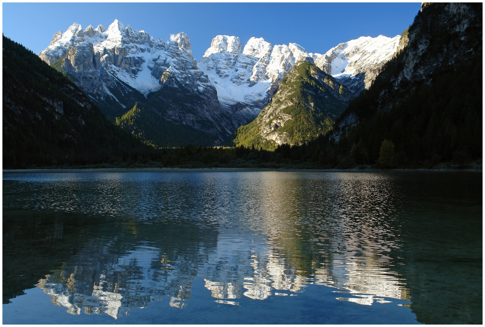 Dürrensee Monte Cristallo Dolomiten