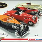 DUESENBERG scale 1/43 - white metal