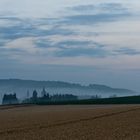 Düssel im Julinebel