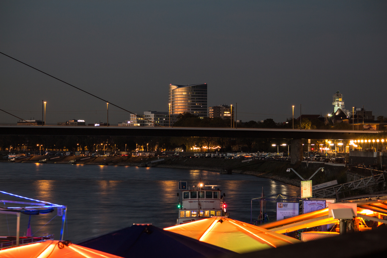 Düsseldorf Abendstimmung