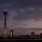 Düsseldorf am Abend