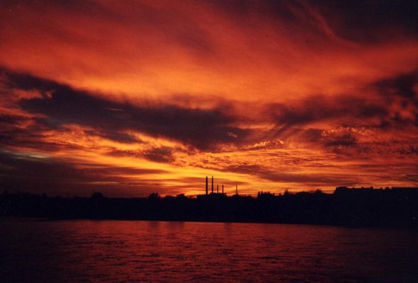 Düsseldorf am Morgen