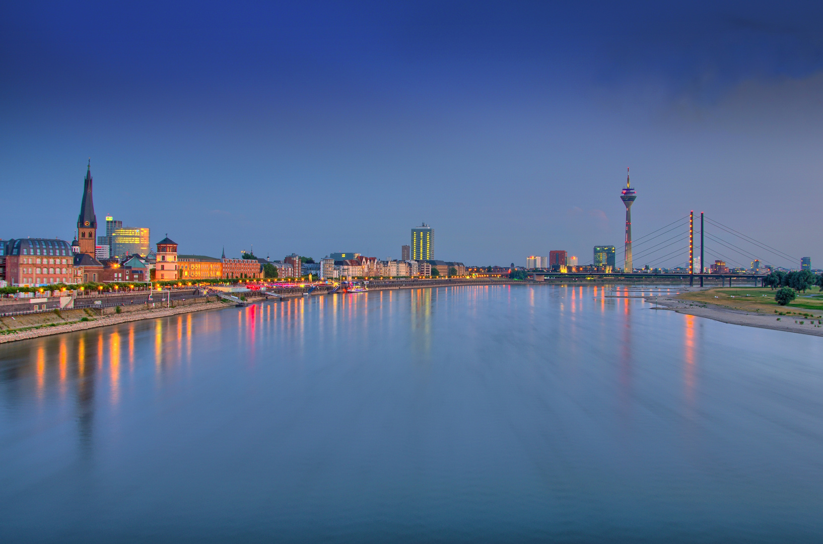 Düsseldorf am Rhein