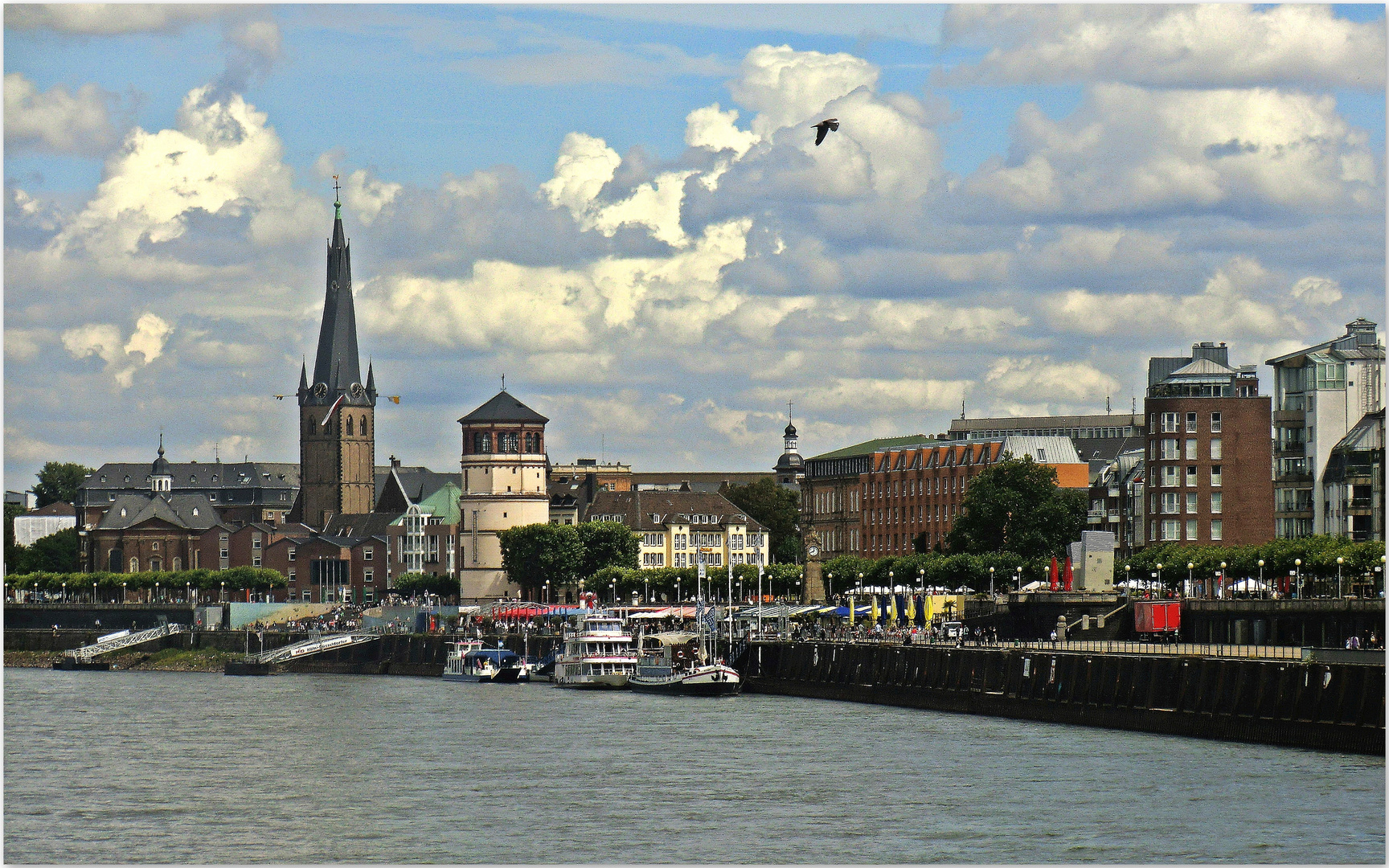 Düsseldorf am Rhein