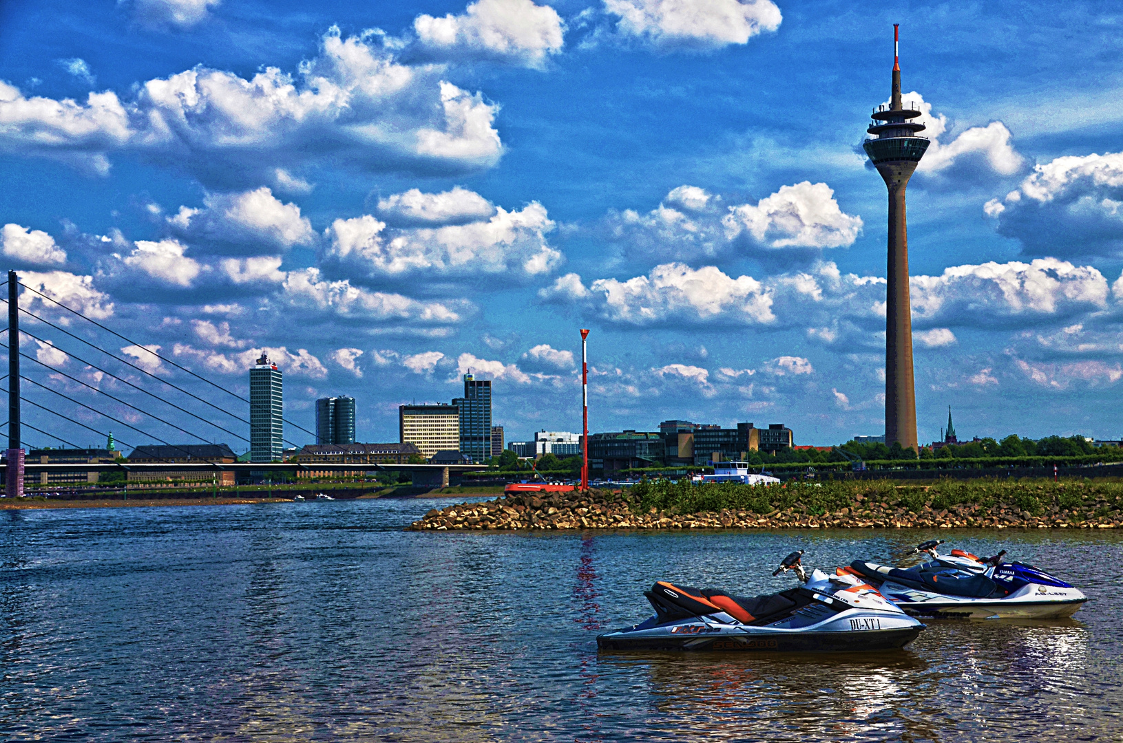 Düsseldorf am Rhein