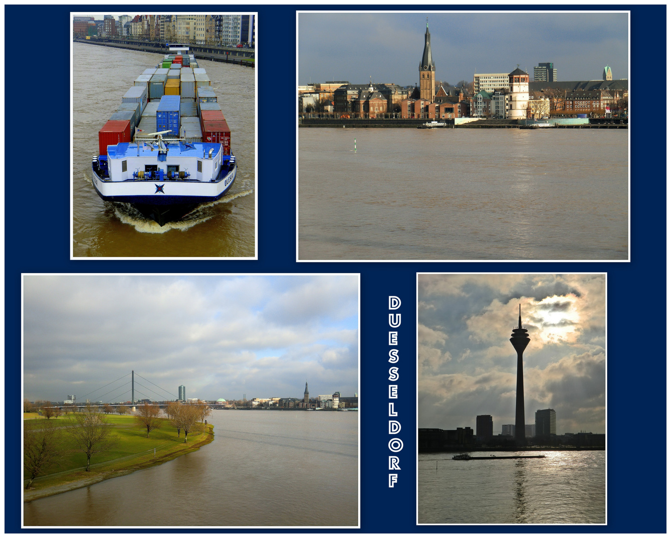 Düsseldorf am Rhein