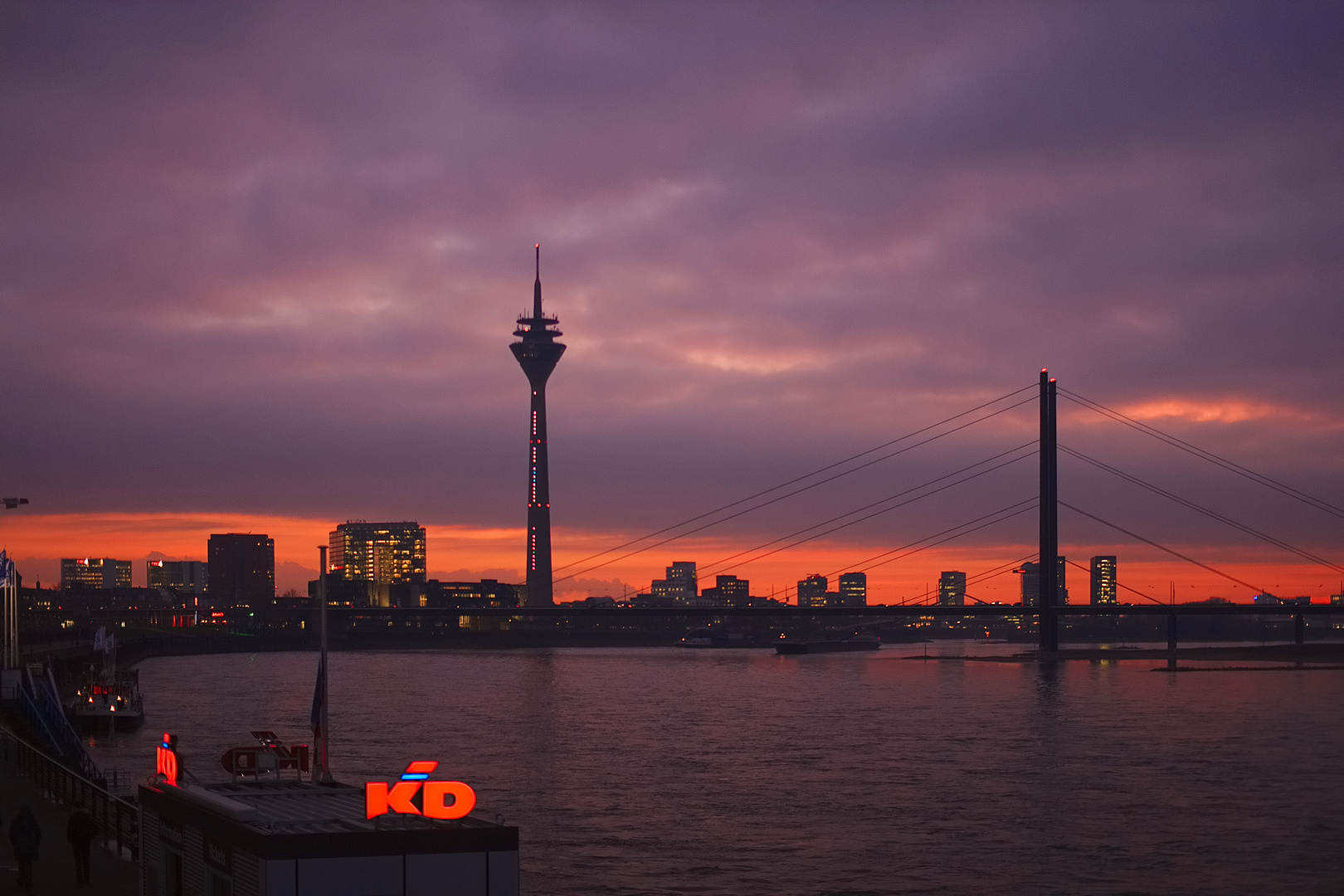 Düsseldorf am Rhein